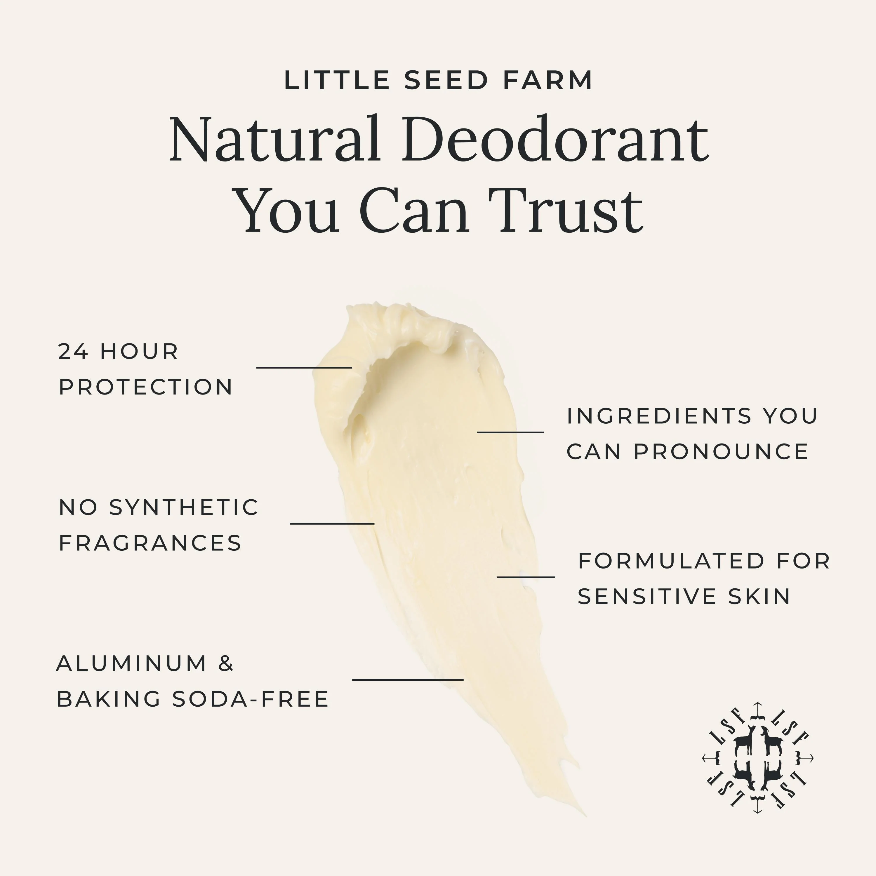 Rosemary Patchouli Deodorant Cream - Image 3